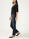 Elyse Mid Rise Straight Leg Luxe Stretch Jeans image number 2