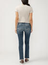 Elyse Mid Rise Straight Leg Jeans image number 1