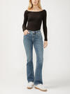 Elyse Mid Rise Bootcut Jeans image number 0