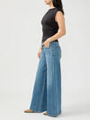 90s Baggy Skater Low Rise Wide Leg Jeans image number 2