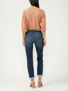 Boyfriend Mid Rise Slim Leg Jeans image number 1