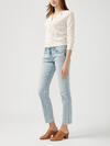 Boyfriend Mid Rise Slim Leg Jeans image number 3