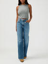 90s Baggy Mid Rise Bootcut Jeans image number 0