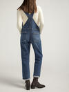 Baggy Straight Leg Overall Jeans image number 1