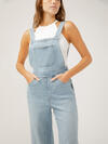 Wide Leg Overall Jeans image number 3