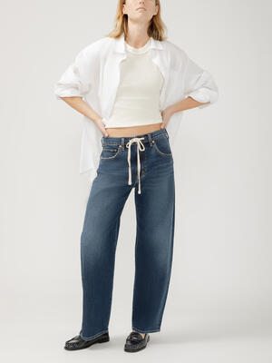 Be Easy High Rise Straight Leg Jeans