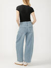 High Rise Barrel Leg Jeans image number 1