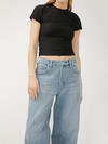 High Rise Barrel Leg Jeans image number 3