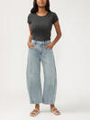 High Rise Horseshoe Leg Jeans image number 0