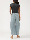 High Rise Horseshoe Leg Jeans image number 1