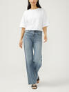 Highly Desirable High Rise Trouser Leg Jeans image number 0