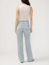 Highly Desirable High Rise Trouser Leg Jeans image number 1