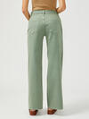 Highly Desirable High Rise Ultra Wide Leg Jeans image number 4