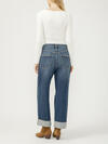 Be Easy High Rise Wide Leg Jeans image number 1