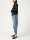 High Rise Slim Barrel Leg Jeans image number 2