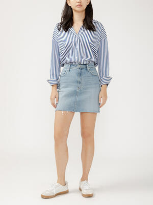 Denim Mini Skirt