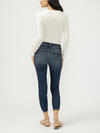Elyse Mid Rise Cropped Skinny Jeans image number 1