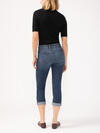 Suki Mid Rise Luxe Stretch Capri image number 1