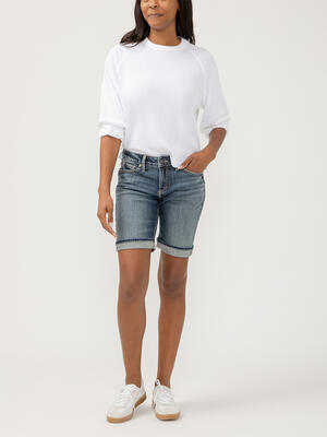 Suki Mid Rise Bermuda Shorts