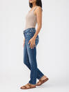 Most Wanted Mid Rise Straight Leg Jeans image number 1