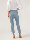 Most Wanted Mid Rise Ankle Straight Leg Jeans image number 1