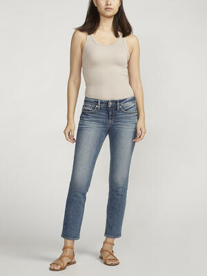 Britt Low Rise Straight Leg Jeans
