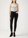 Suki Mid Rise Skinny Leg Luxe Stretch Jeans image number 0