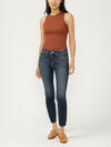 Suki Mid Rise Skinny Luxe Stretch Jeans image number 0
