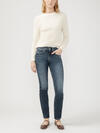 Suki Mid Rise Straight Leg Jeans image number 0