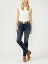 Suki Mid Rise Straight Leg Frontier Strong Jeans image number 0
