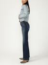 Suki Mid Rise Trouser Leg Jeans image number 2