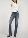 Suki Mid Rise Slim Bootcut Jeans image number 3