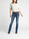 Suki Mid Rise Slim Bootcut Jeans image number 3