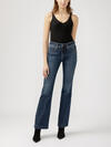Suki Mid Rise Bootcut Luxe Stretch Jeans image number 0