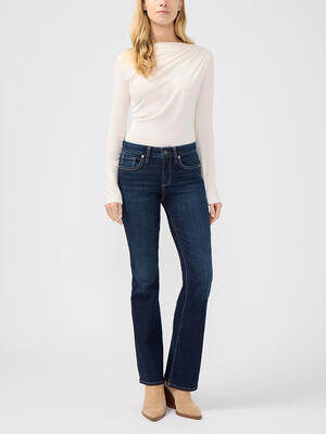 Suki Mid Rise Bootcut Luxe Stretch Jeans