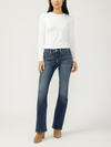 Suki Mid Rise Bootcut Jeans image number 0