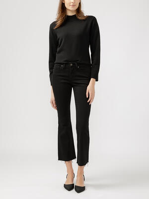 Suki Mid Rise Kick Flare Luxe Stretch Jeans