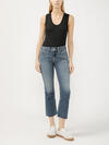 Suki Mid Rise Kick Flare Luxe Stretch Americana Jeans image number 0