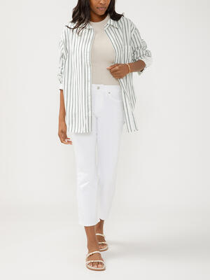 Suki Mid Rise Kick Flare Luxe Stretch Jeans