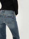 Suki Mid Rise Trouser Leg Jeans image number 3
