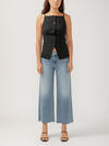 Suki Mid Rise Wide Leg Luxe Stretch Jeans image number 0
