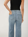 Suki Mid Rise Wide Leg Luxe Stretch Jeans image number 4