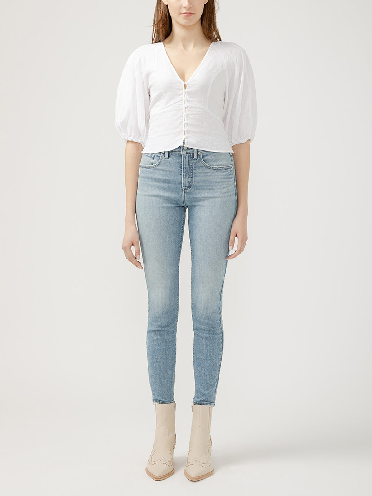 Avery High Rise Skinny Jeans image number 0