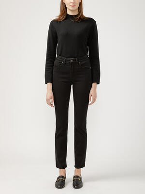 Avery High Rise Straight Leg Luxe Stretch Jeans