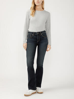 Avery High Rise Slim Bootcut Jeans