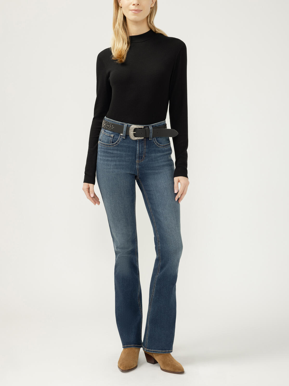 Avery High Rise Bootcut Frontier Strong Jeans image number 0
