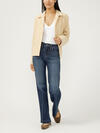 Avery High Rise Luxe Stretch Trouser Leg Jeans image number 0