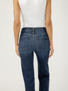 Avery High Rise Luxe Stretch Trouser Leg Jeans image number 4