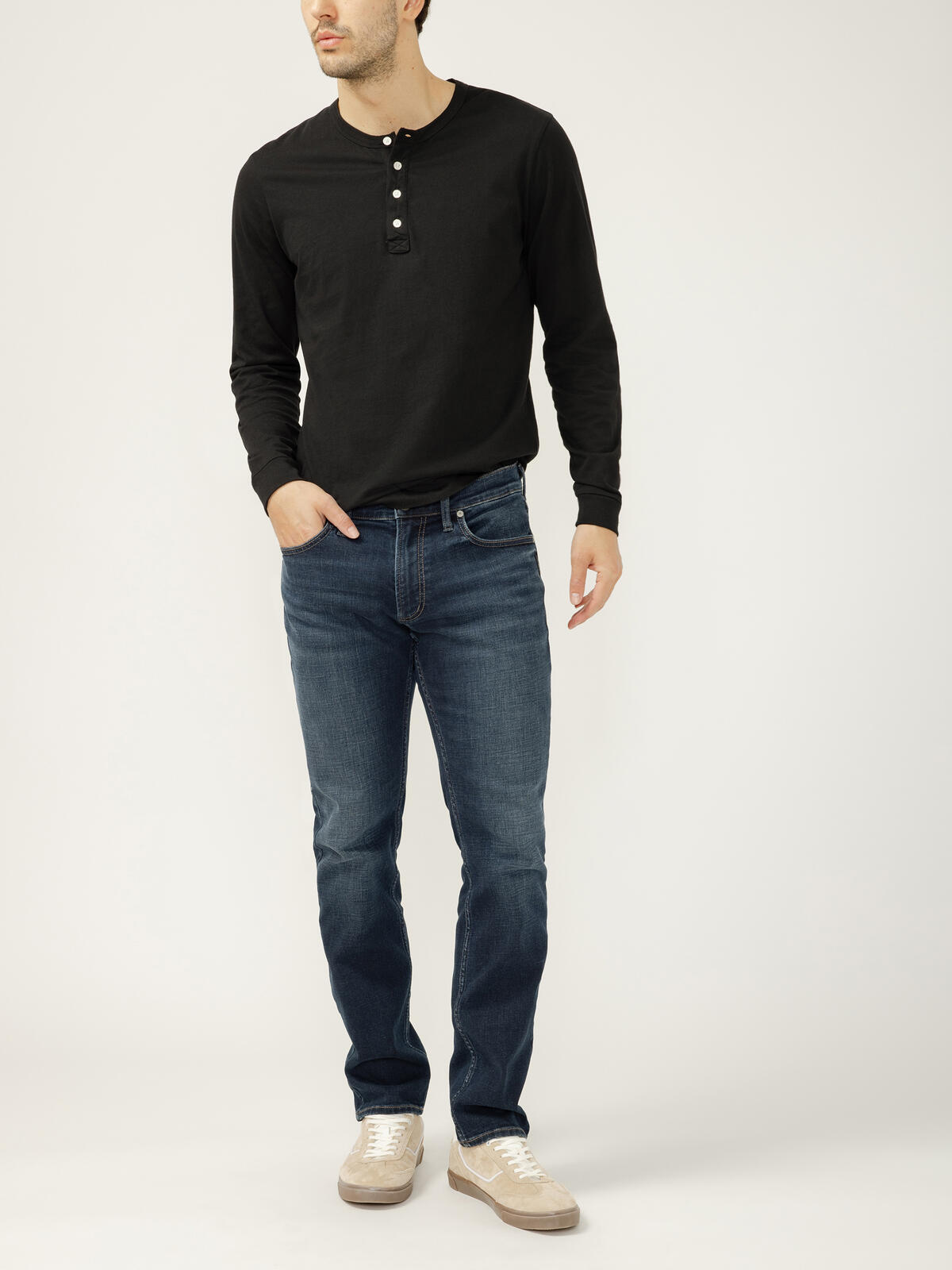 Konrad Slim Fit Slim Leg Luxe Heritage Jeans image number 0