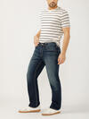 Grayson Classic Fit Straight Leg Knit Flex Jeans image number 2
